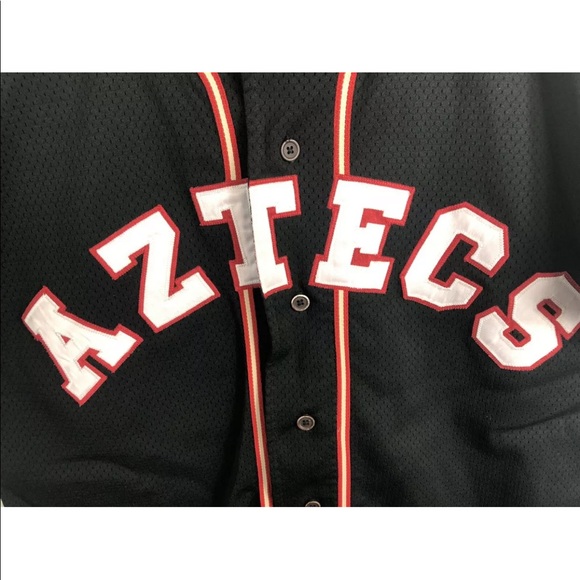 San Diego State Aztecs SDSU Team Issued Vtg No Fear Baseball Jersey - Men’s XL - Picture 2 of 12